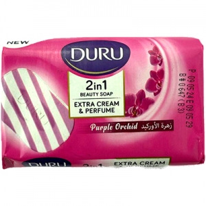 Косметичне мило Duru 2 in 1 Extra Cream & Perfume Фіолетова орхідея, 100 г